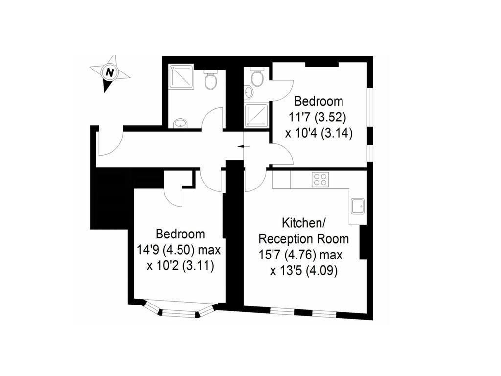 Camden Central - Boutique Apartment Londres Quarto foto